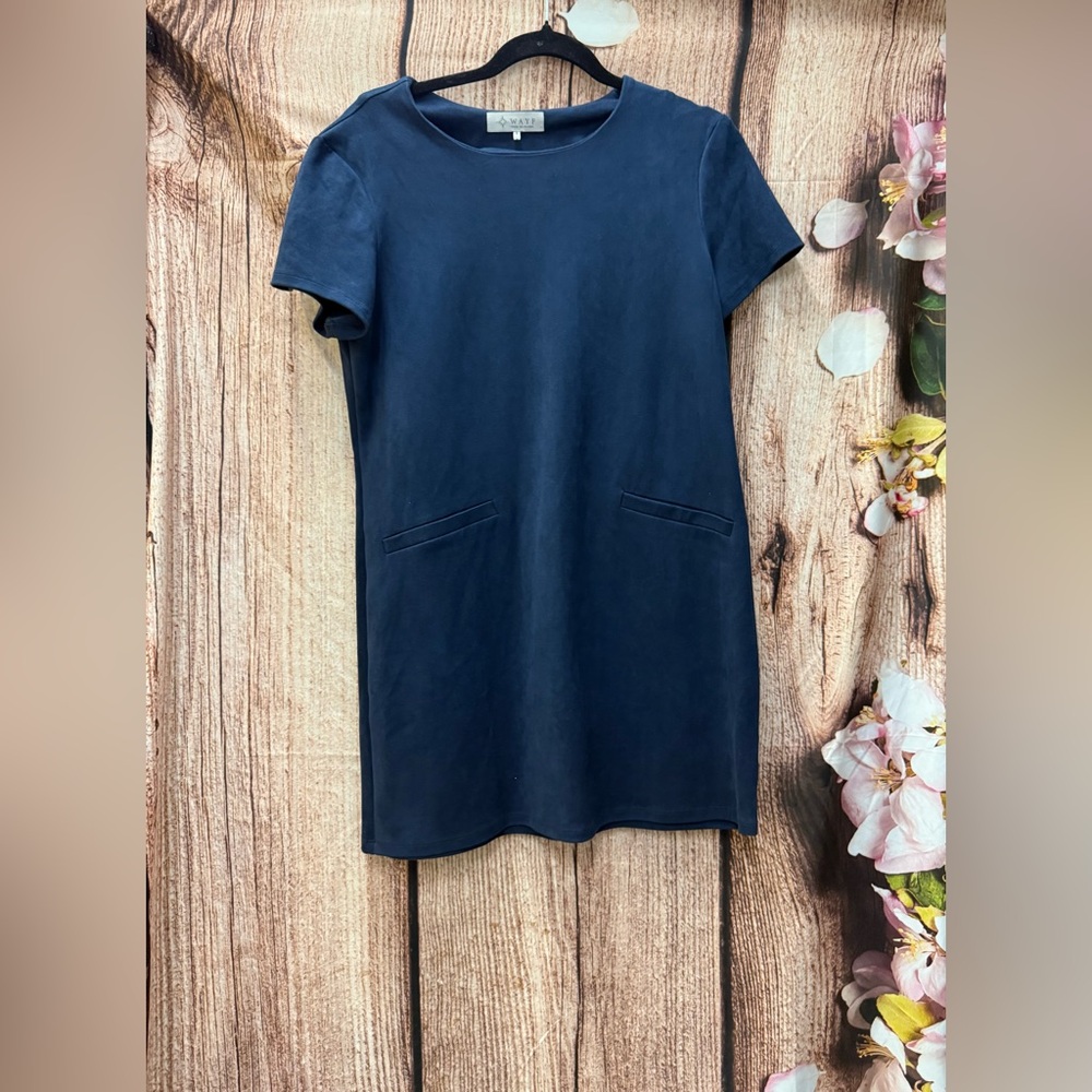 Elegant Navy Blue Dress